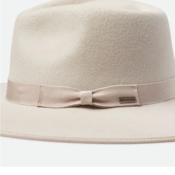 ❤️ Brixton Jo Rancher Off White Wool Hat - Picture 14 of 15